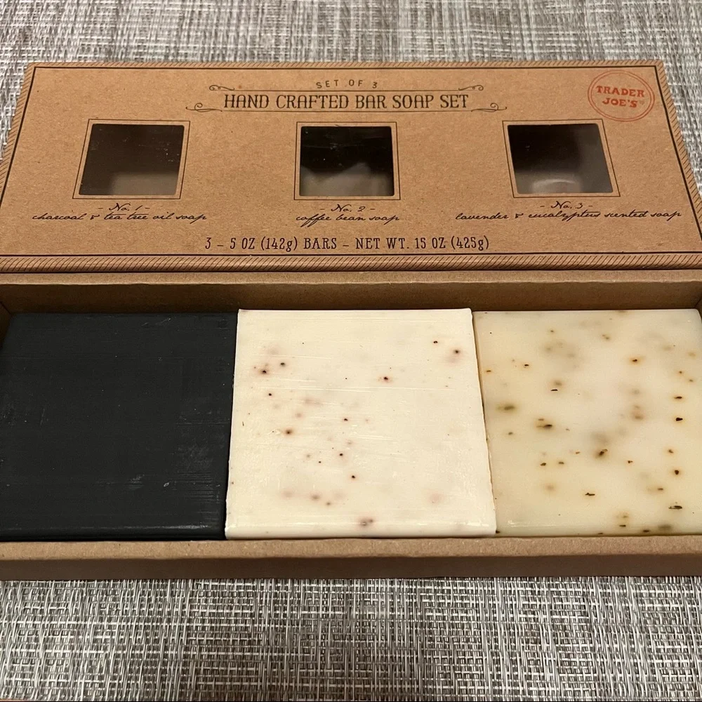 Trader Joe’s Hand Crafted Bar Soap Set